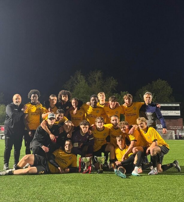 Congratulations to the Cray Wanderers U18s Kent Youth League Premier side – League and Cup Winners 2025-26