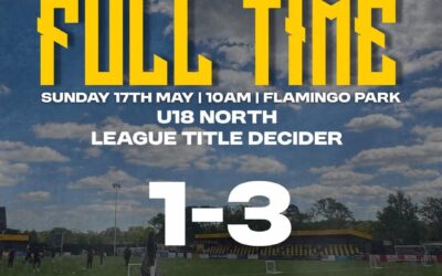 Cray Wanderers U18s North 1 vs Dulwich Hamlet U18s 3 – Kent Youth League North – Sunday 17th May, 2026