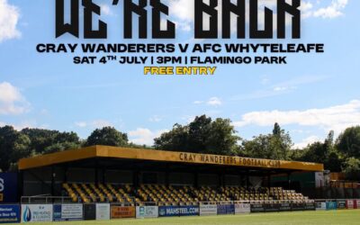Cray Wanderers vs AFC Whyteleafe – PSF – 4/7/26, 3 pm – Match Preview