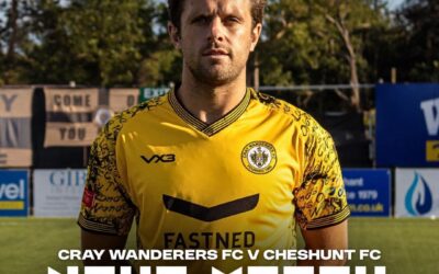 Cray Wanderers vs Cheshunt – Isthmian Premier – 11/8/26, 7.45 pm – Match Preview & Directions for newcomers