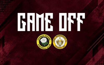 Stanway Rovers vs Cray Wanderers – 27/10/26 – MATCH POSTPONED