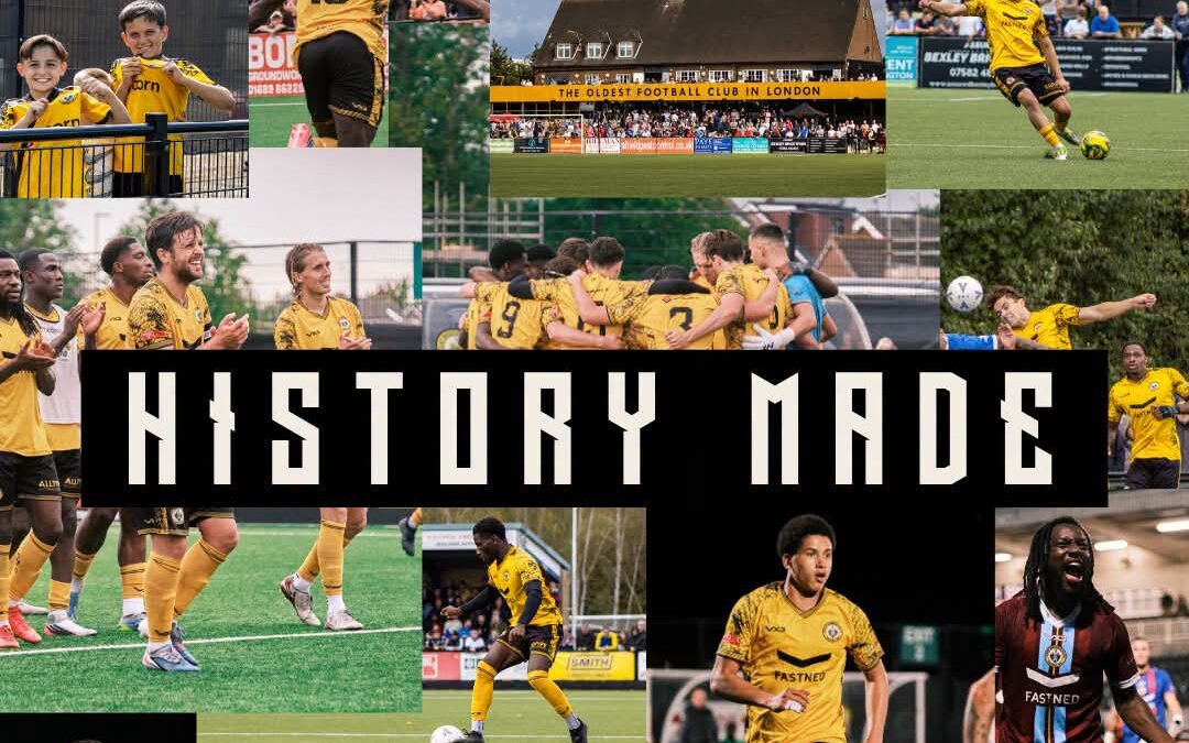 Cray Wanderers 2 Bedford Town 2 – FA Cup 4th QR Replay, Cray win 4-3 on pens – 20/10/26 – Match Report