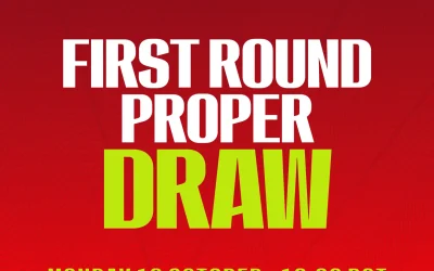 FA Cup 1st Round Draw – 19/10/26 – 6.30 pm