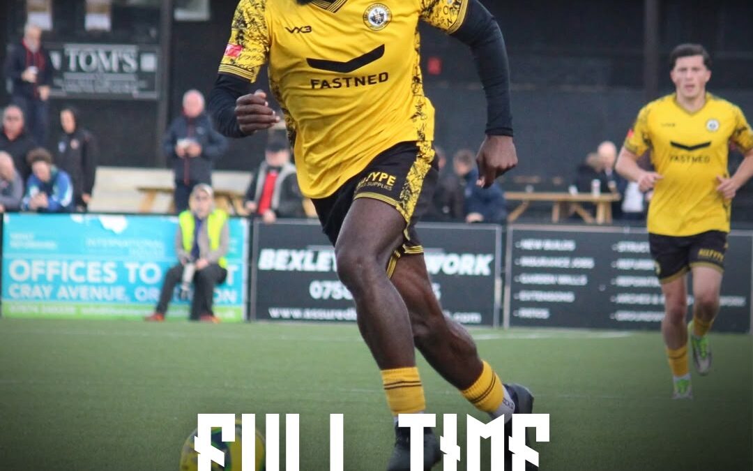 Cray Wanderers 1 Lewes 2 – Isthmian Premier – 10th October – Match Report