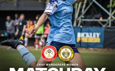 Hollands & Blair v Cray Wanderers – SECWFL Prem – 11/10/26, 4.30 pm